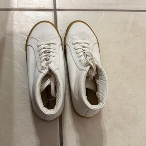 White Madewell Canvas snickers
